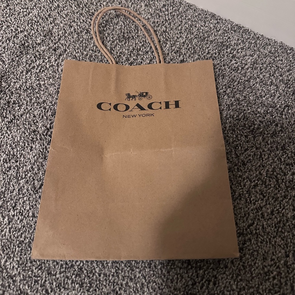 Coach + Designer Paper Shopping Bags – Set of 4